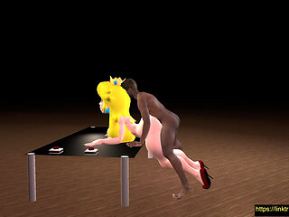 Princess Peach Cheating Mario Doggy Position