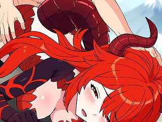 Dragon GIrl Takes It From Behind