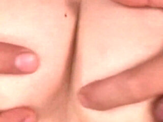 These Lucky Guys Spread Her Legs Wide and Enjoyed Her Squirting