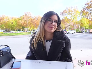 Latin influencer Megan Love is in love for OLDER MEN and we'_ve got a threesome for her!
