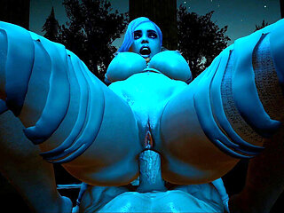 3D Elf Loves Big Dick - Uncensored Hentai Animation