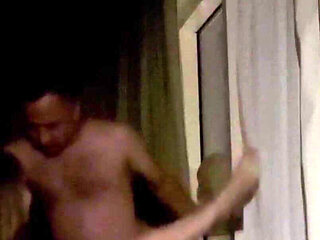 A Young Boy Fucks His Slender Stepmother in a Hotel Room