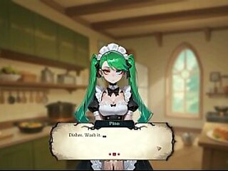 Hotel Tales: Magic HENTAI Game Ep.2 - Siren Blowjob under the Table Ends