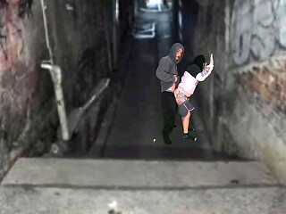 Morena transa na favela com dono do morro depois do baile funk