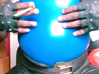 Blue Latex Verbaltit Rub