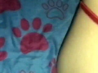 Fucking My Sister-in-law's Whore's Pussy in Red Lingerie Makes Me Cum Inside