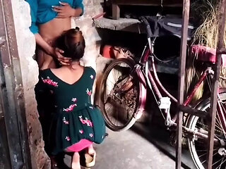 Village Girl Fuck with Teacher When Going to Tution
