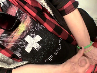 Max Rubbing His Rocker Cock