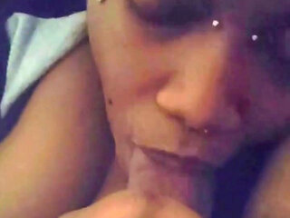 Sucking & Edging the Dick Until It Spit