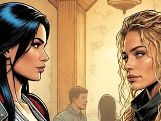 ErosQuest - Arya the Mercenary - Sapphic Pleasures 1 - AI Content