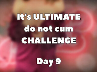 Perky-titted female plays along as a trainer for the Ultimate Do Not Cum