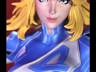 Invisible Woman 3d print Peachfigure