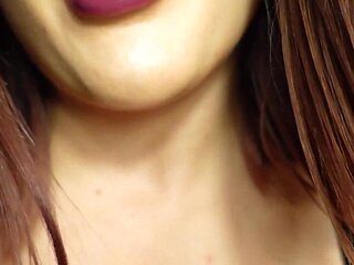 Lipstick and Spit Teasing