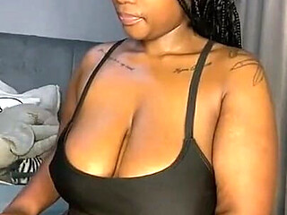 Fat Ass BBW Striptease & Pussyplay