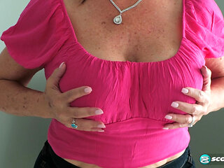 How wet is 61-year-old Lani's pussy? Watch, listen and find