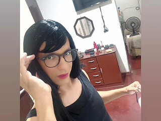 Sakura Nakamura Cute Legging Blue Gyn