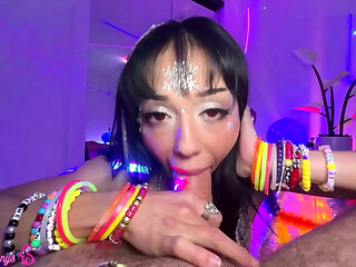 Bianca Bangs Deepthroats Brian Omally Then Takes His Cock Anal!