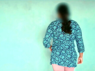 Brother-in-law picked up the sister-in-law cleaning the spider's webs in her lap and fucked her (Clear Hindi Audio)