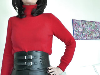 Wide Tight Belts Part 75 Lady Victoria Valente
