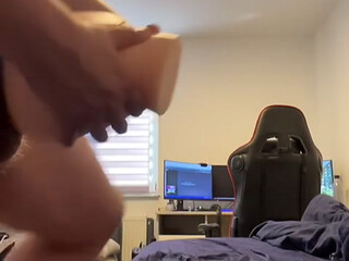 Fat German Dick Destroys Toys Pussy