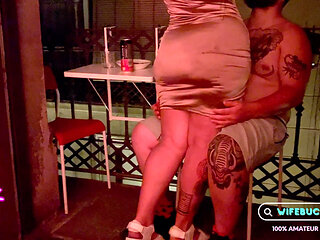 Wifebucket Amateurs - Fucked My Thick, Tattooed Missus in the Kitchen