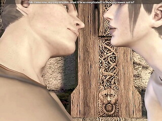 Dragon Age Origins Sex Scenes, nude mode, Leliana, Morrigan, Warden