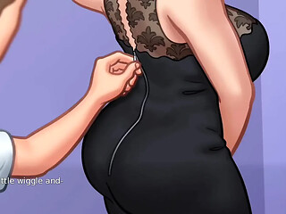 Summer romance blossoms as Debbie finally kisses Anon
