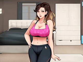 House chores with big melons and a naughty night by Loveskysan69real