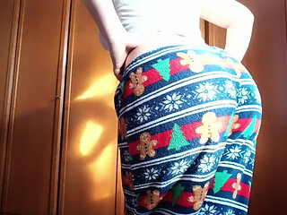 Walking and farting in pajamas