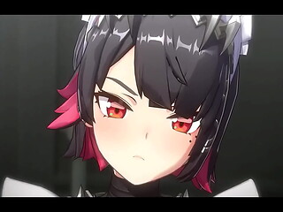 Ellen Joe hentai / animation 3D /