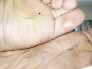 White Guy Feet Soles Worship