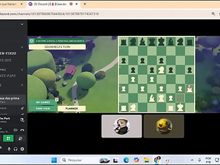 Fudendo meu amigo em uma partida de xadrez