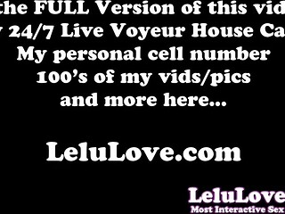 Pregnant MILF Lelu Love shows off big natural tits