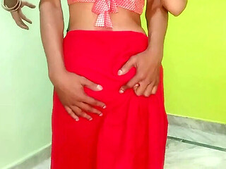 Indian Aunty Seduction in the Dock  Hot Desi Stepmom Blowjob