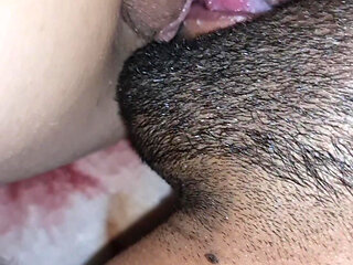 Late night balcony fuck session