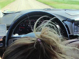Road Head, Risky Lake Sex and Lots of Cum