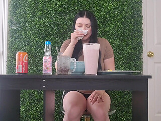 Gfe Mukbang Farting and Burping