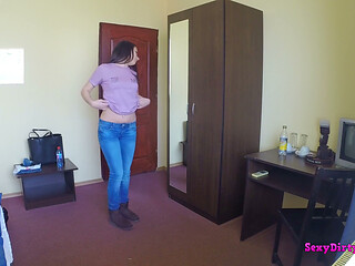 Dressing & Undressing watching myself in the mirror