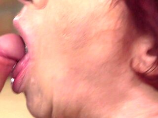 He Wants To Fuck An Older Lady With A Hairy Pussy, And She Wants A Young Hard Cock! - MatureNl
