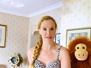 Horny Mature Blonde Solo