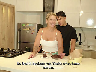 Kata Sanchez Fucks Stepson Tommy Jackson Whenever Home Alone - Blowjob, Missionary, Big Booty