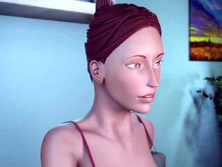 Laurene Watches Porn futa on Male