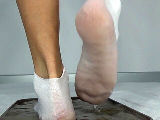 I Pee Doggy Style in White Socks