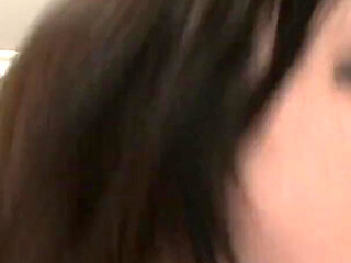 Dirty threesome with two sluts gaped by a cock full of cum