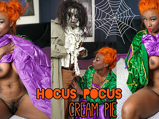Hocus Pocus- Blowjob and Backshots BBC Creampie Cosplay