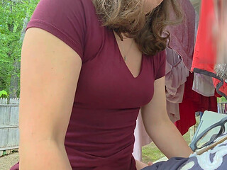 Sexy Homemade Amateur Fucked Outside