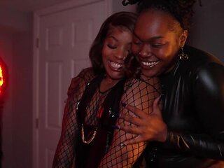 Watch modest Golden Goddess and Honey Dipped Cream's action