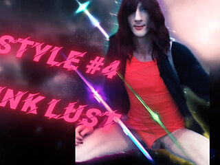 Style No4 Pink Lust. "pink Dress. Dark Thoughts. Dirty Fingers.