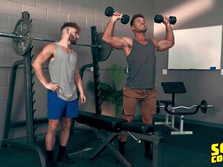 Sumner Blayne Rims Naughty Jackson Cooks Tight Ass Before Pounding Him Hard Doggy Style