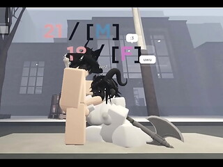 Dominated Roblox whore cleans daddy&rsquo_s dick